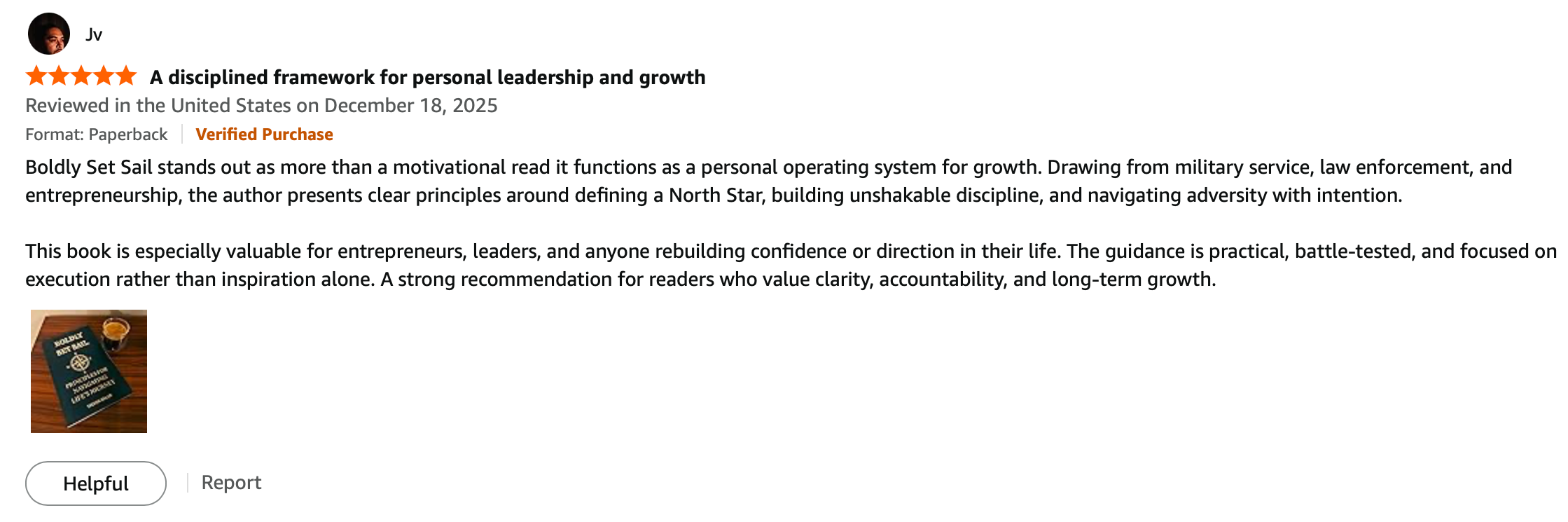 BOLDY SET SAIL: PRINCIPLES FOR NAVIGATING LIFE'S JOURNEY