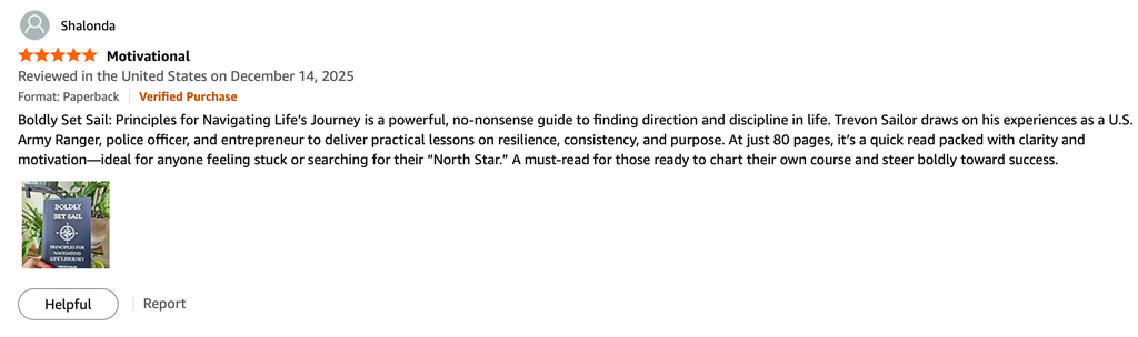 BOLDY SET SAIL: PRINCIPLES FOR NAVIGATING LIFE'S JOURNEY