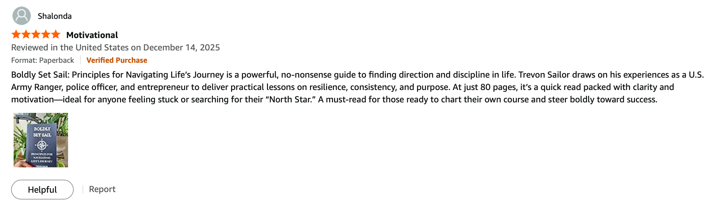 BOLDY SET SAIL: PRINCIPLES FOR NAVIGATING LIFE'S JOURNEY